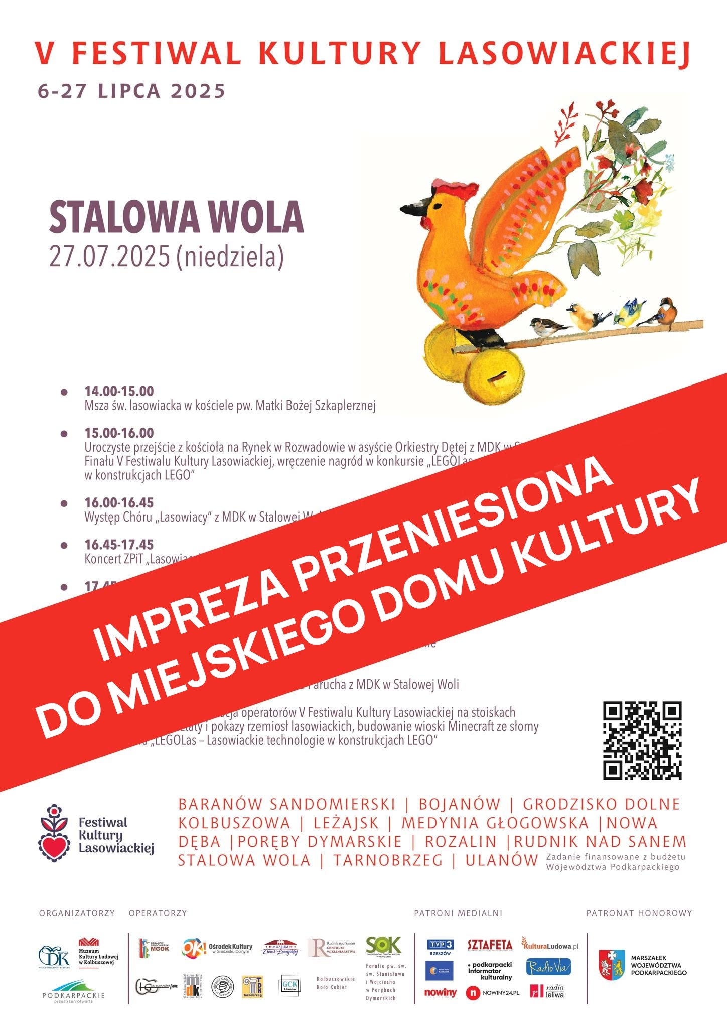 Finał V Festiwalu Kultury Lasowiackiej – PROGRAM